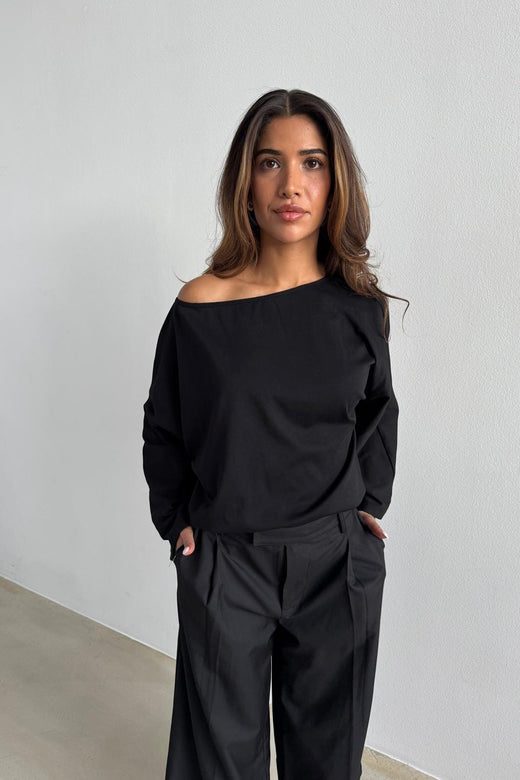 Continue - Lauren 15074 - Black Bluser 