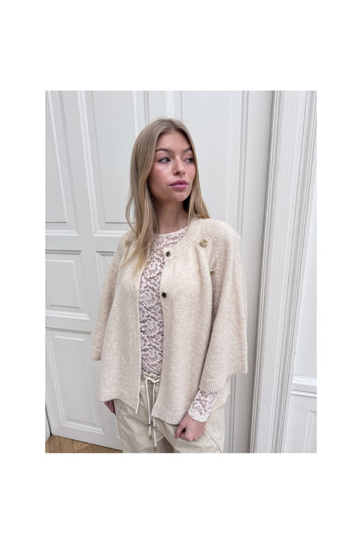 Continue - Louis Cape Stripe 15144 - Ecru Solid