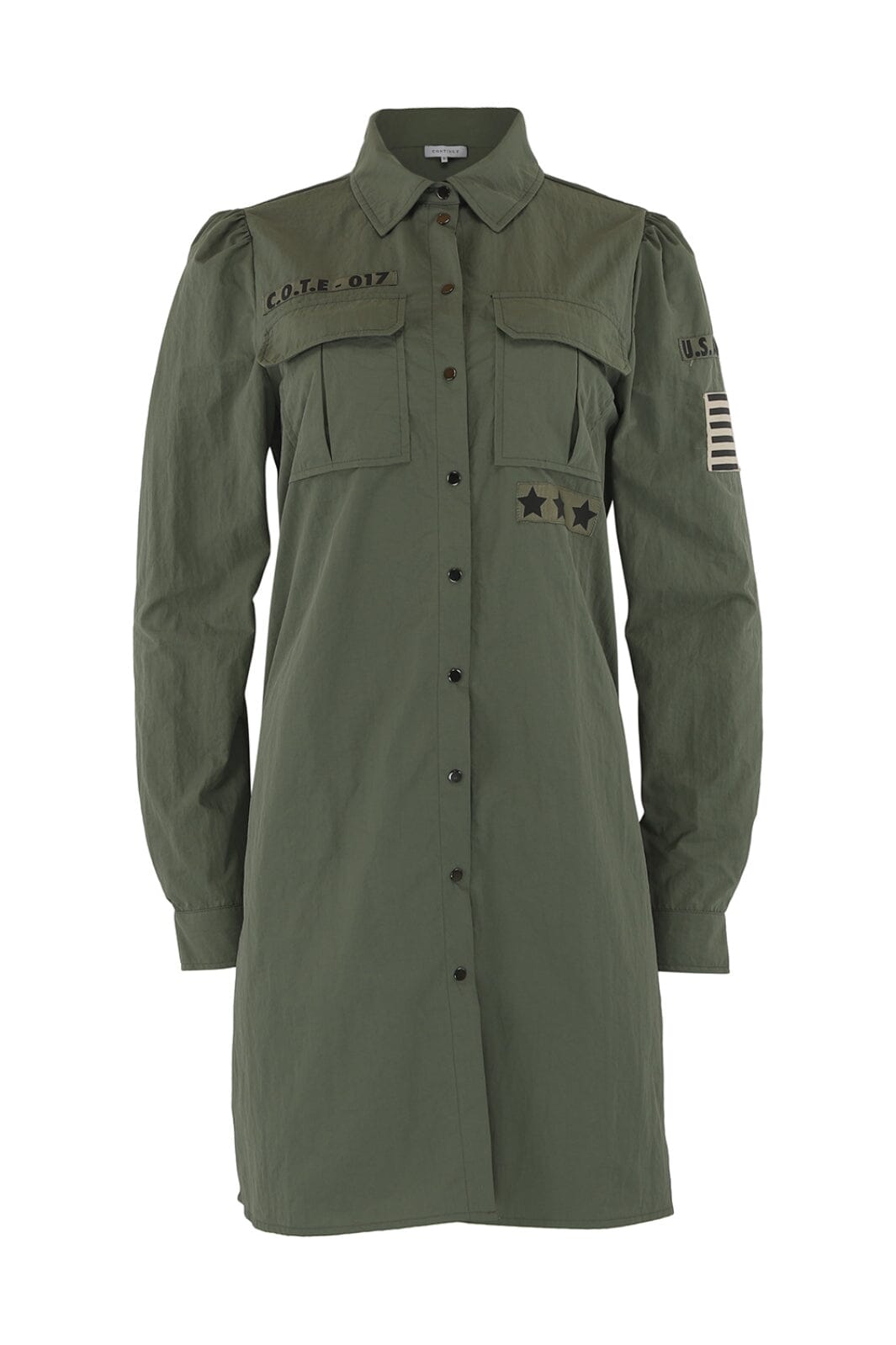 Continue - Mili Dress Patch - Army Kjoler 