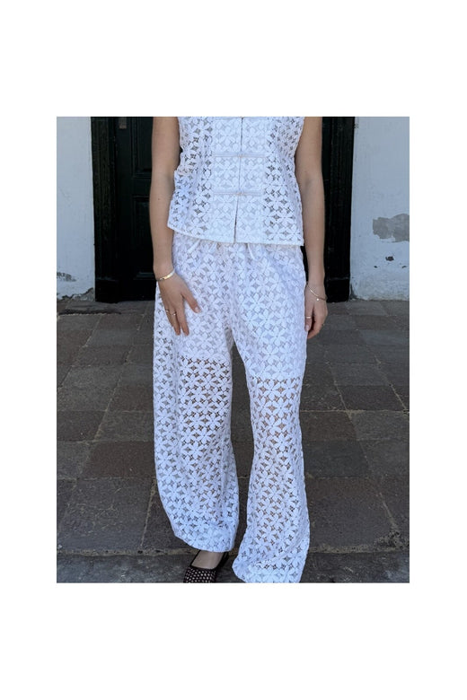 Continue - Molly Pant 15255 - 02 - White