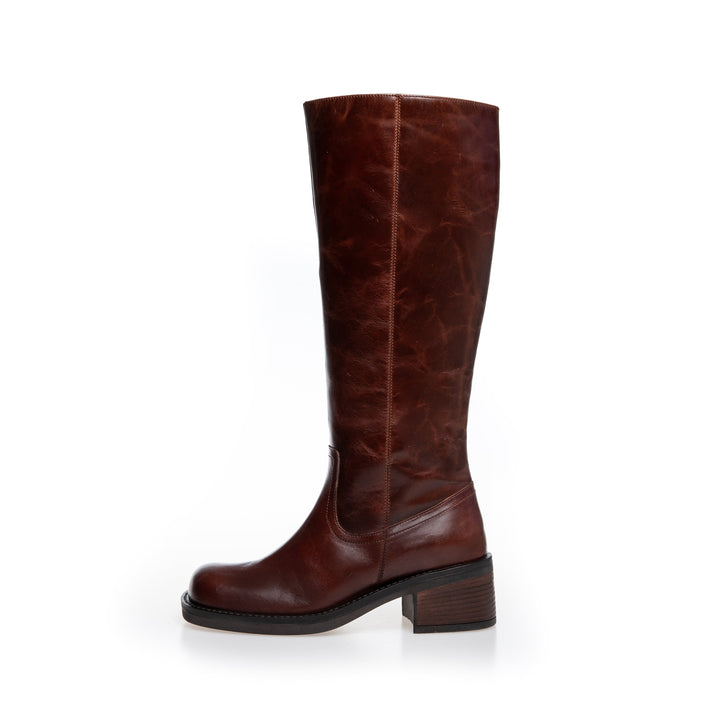Copenhagen Shoes - A Real Woman'S World CS8746 - 0012 - Brown Støvler 