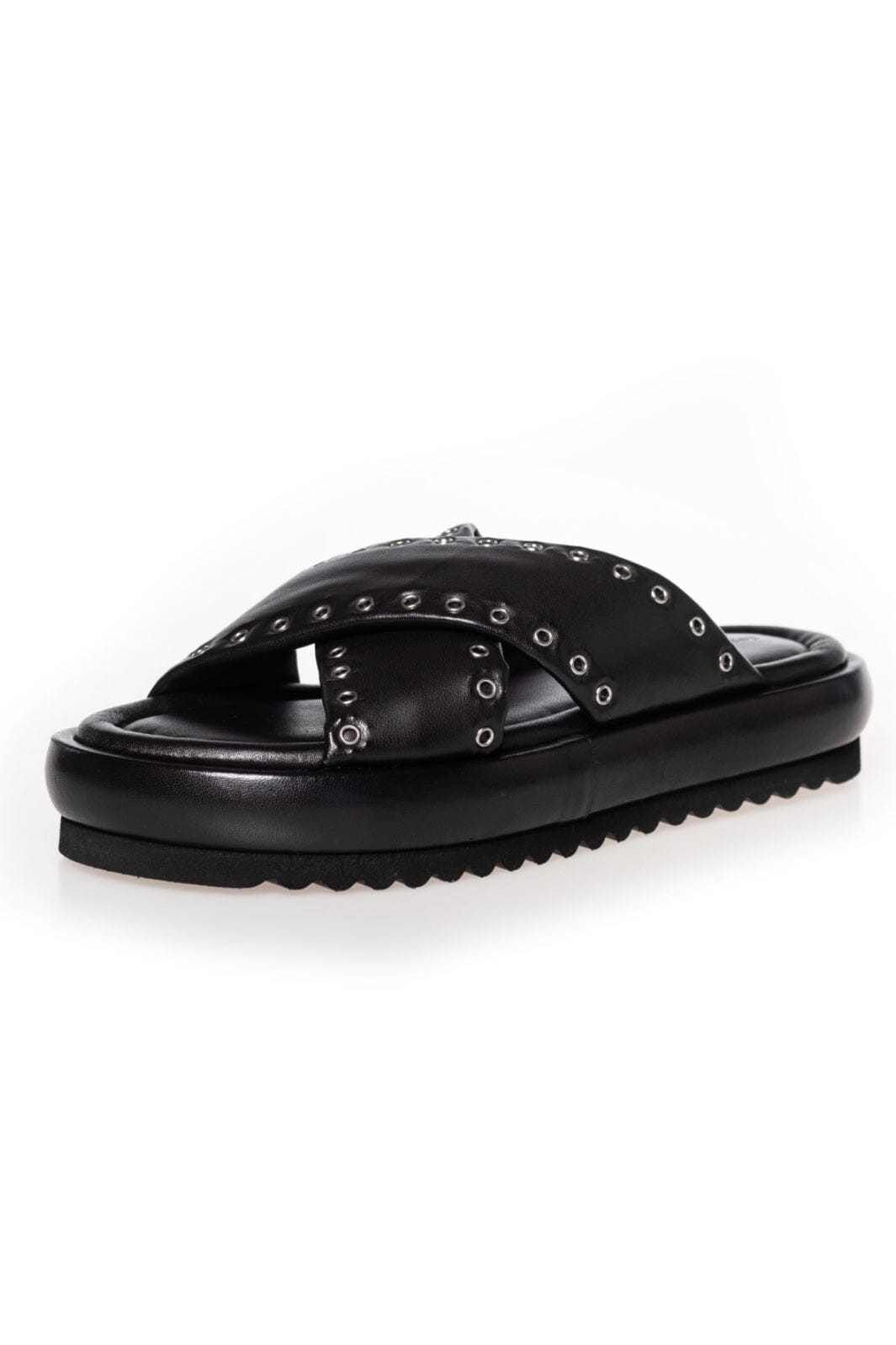 Copenhagen Shoes - Believe - 0001 Black Sandaler 