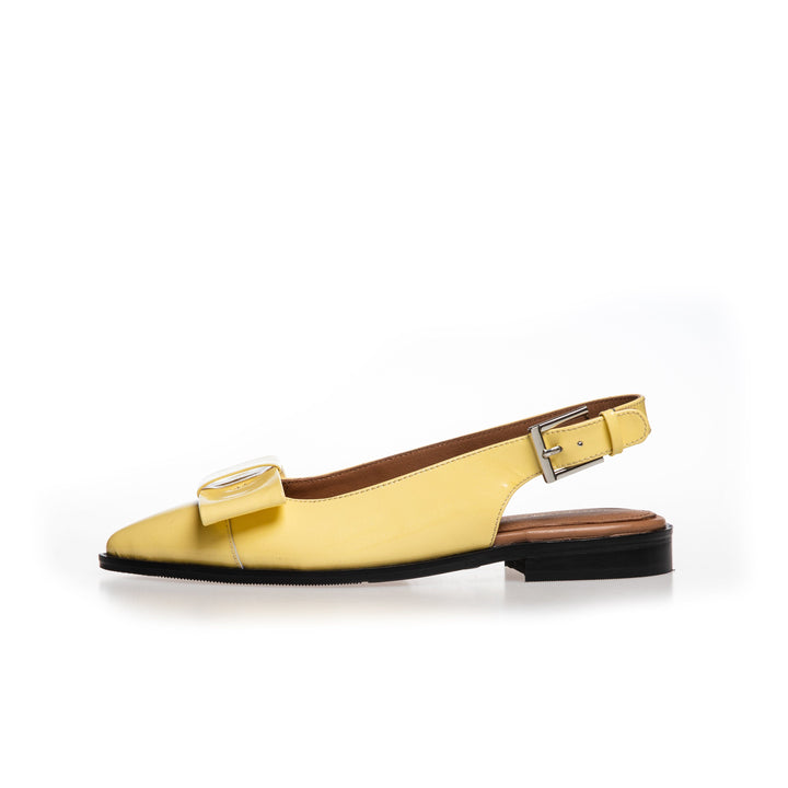 Copenhagen Shoes - City Walk CS8912 - 0876 - Light Yellow Ballerinaer 