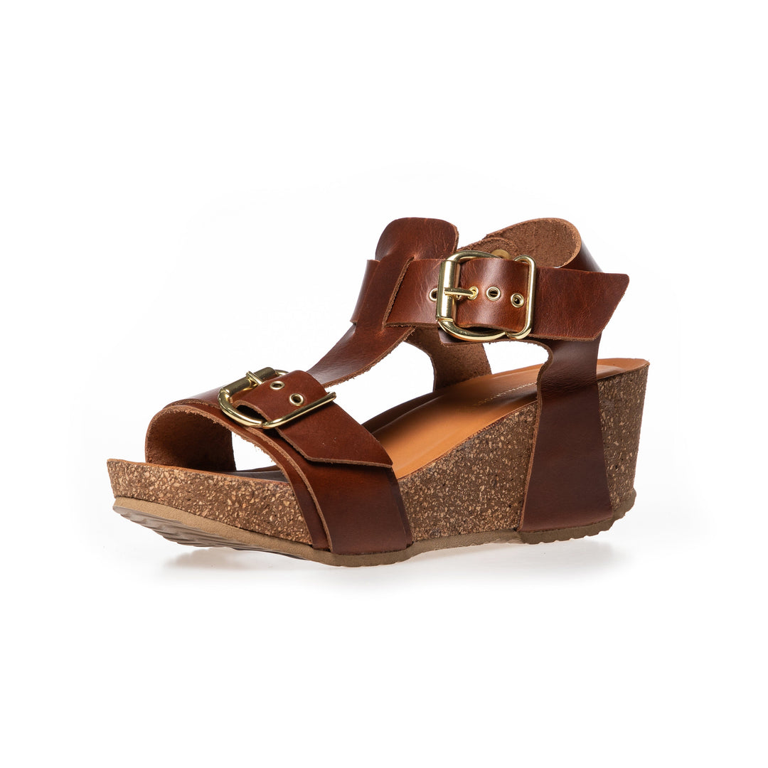 Copenhagen Shoes - Dance And Smile CS8991 - 0241 - Cognac Sandaler 