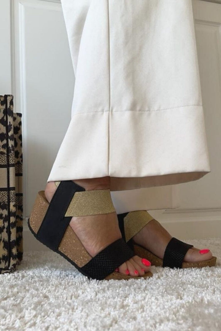 Copenhagen Shoes - Daniela Snake - Black