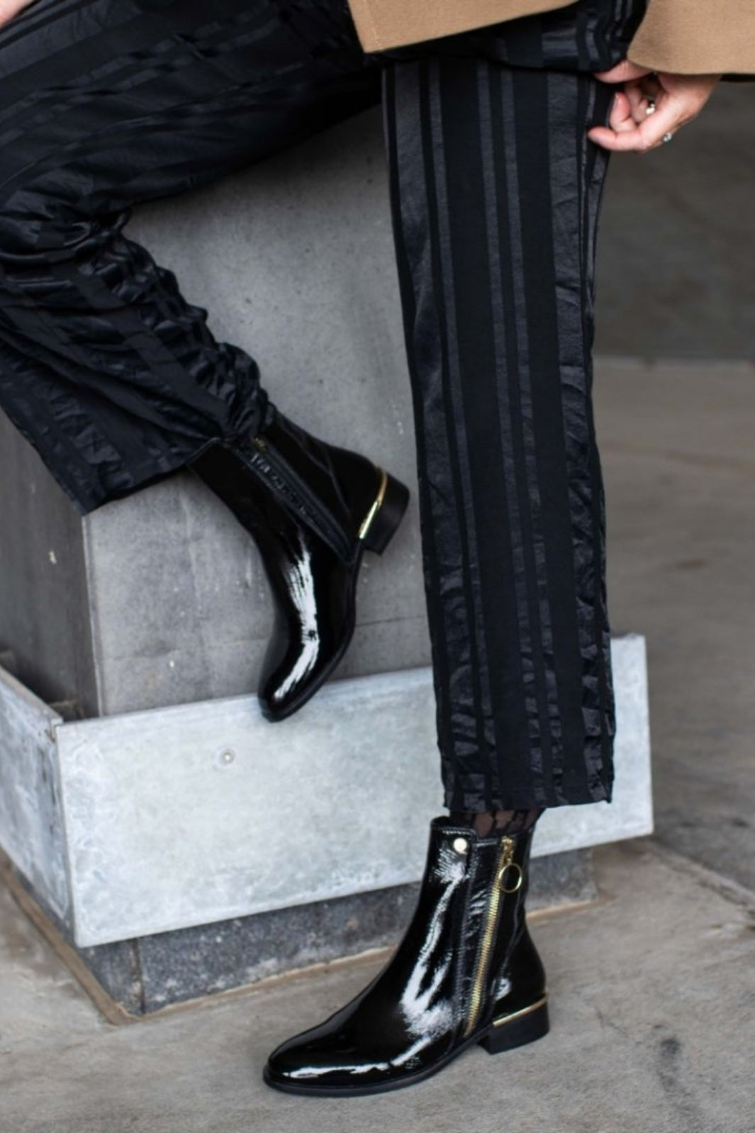 Copenhagen Shoes - Fever 22 Patent - 038 Black Patent Støvler 