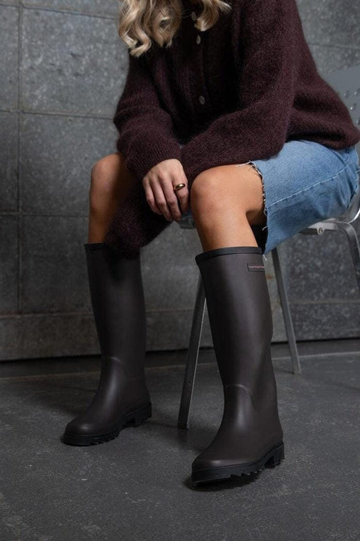 Copenhagen Shoes - My Rubberboot Long CS9095 - 0018 - Dk Brown