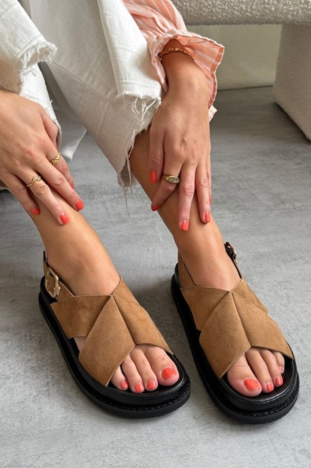 Copenhagen Shoes - New Stronger 23 Suede CS7518 - 504 - Safari