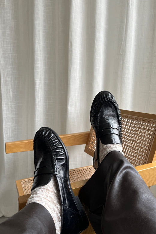 Copenhagen Shoes - Paris And Me (Sh) CS8775 - 2 - 0001 - Black Loafers 