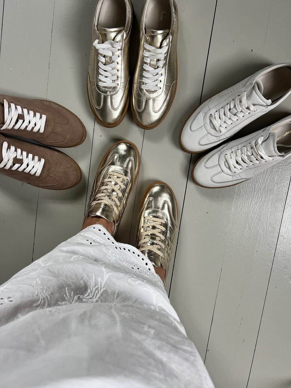 Copenhagen Shoes - Powerfull CS8594 - 0051 - Gold Sneakers 