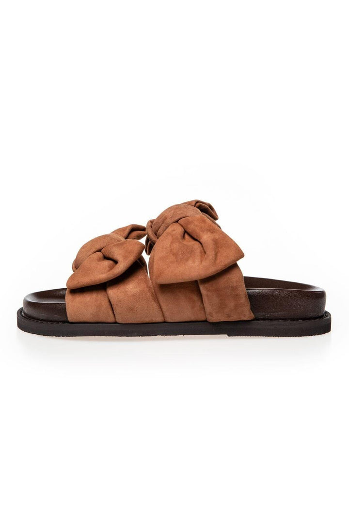 Copenhagen Shoes - Summer Dream Suede CS8399 - 0241 - Cognac Sandaler 
