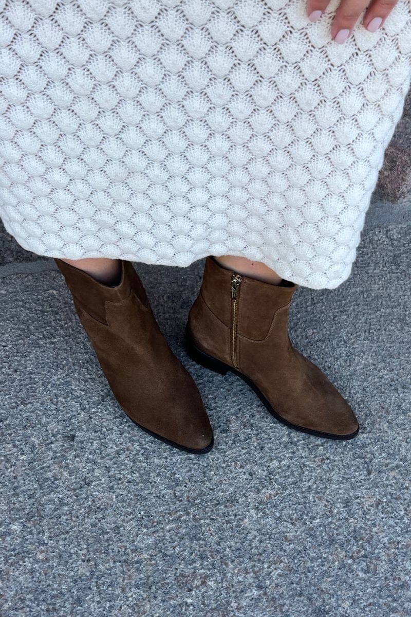 Copenhagen Shoes - The Note Boot Low S Cs9039 - 0241 - Cognac Støvler 