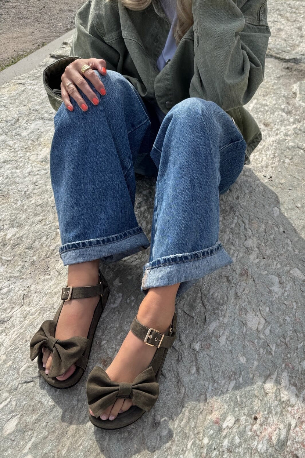 Copenhagen Shoes - The Summer Breeze Suede CS8447 - 099 - Army