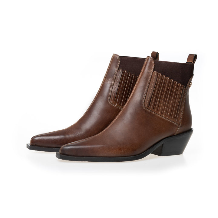 Copenhagen Shoes - The Walking Boot L Cs9041 - 0242 - Dark Cognac Støvler 