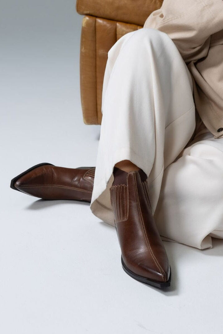Copenhagen Shoes - The Walking Boot L Cs9041 - 0242 - Dark Cognac Støvler 