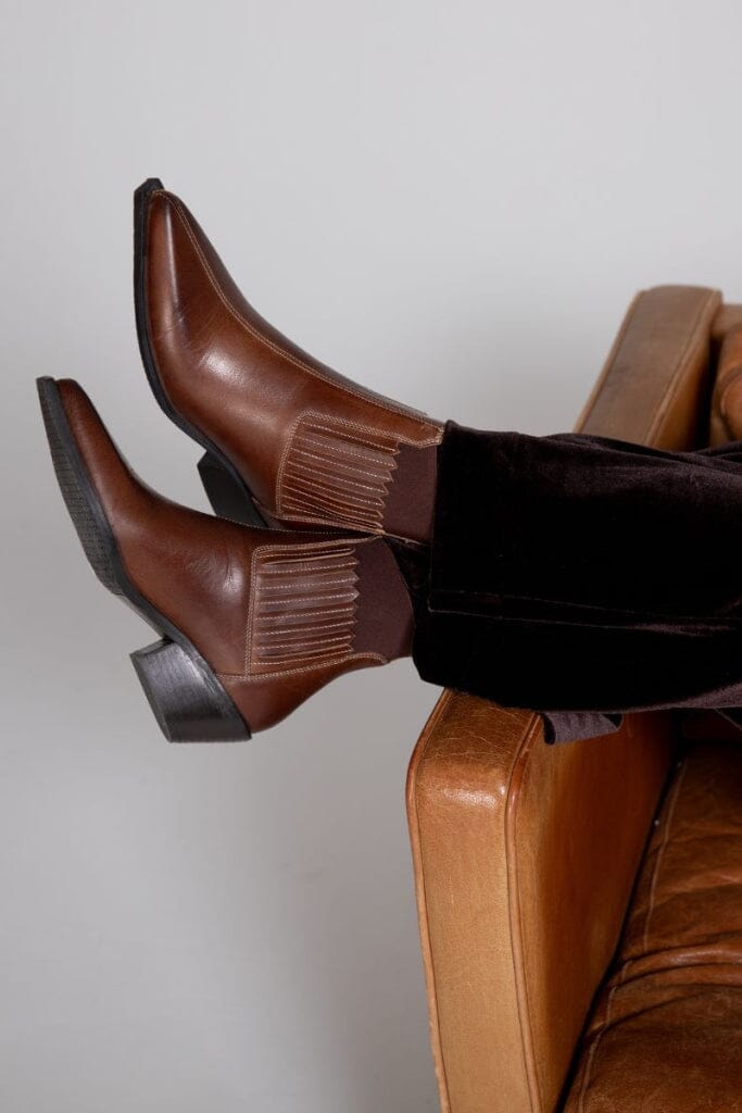 Copenhagen Shoes - The Walking Boot L Cs9041 - 0242 - Dark Cognac Støvler 