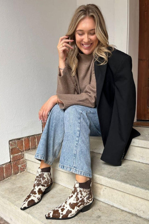 Copenhagen Shoes - The Walking Boot Print CS8795 - 0134 - Lep Støvler 