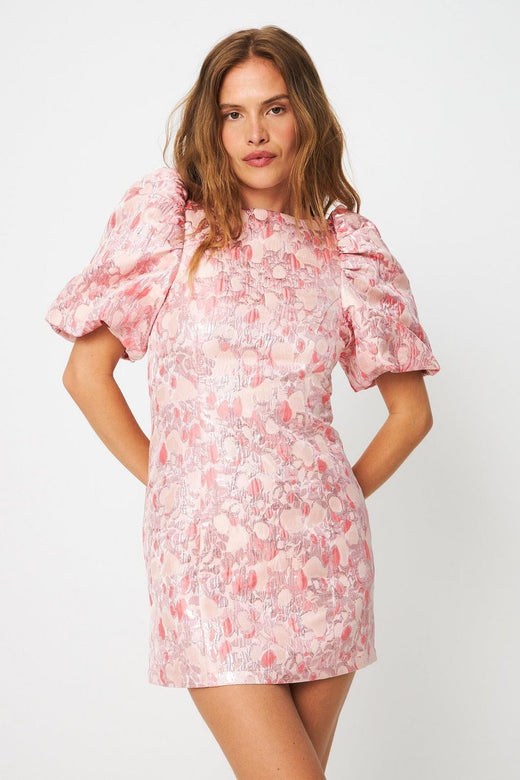 Cras - Chrissy Dress C601 - 4050 - 4050 Metallic Pink Kjoler 