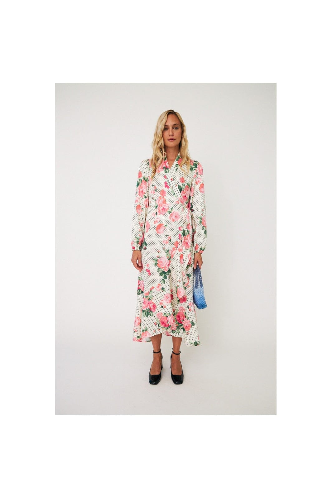 Cras - Lara Dress C489 - Polka Rose