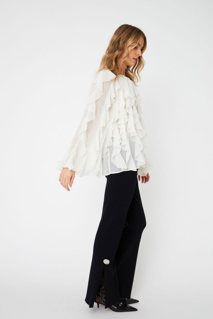 Cras - Rya Blouse C524 - 1009 Ivory Bluser 