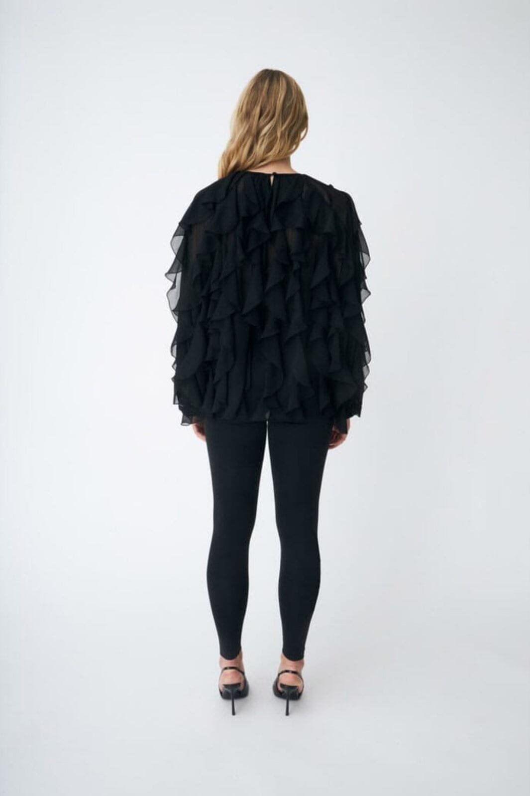 Cras - Rya Blouse C524 - 9999 Black Bluser 