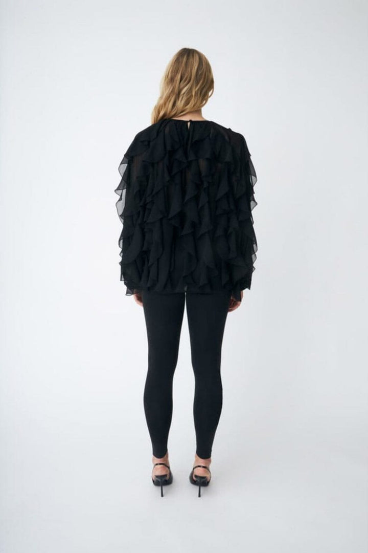 Cras - Rya Blouse C524 - 9999 Black Bluser 