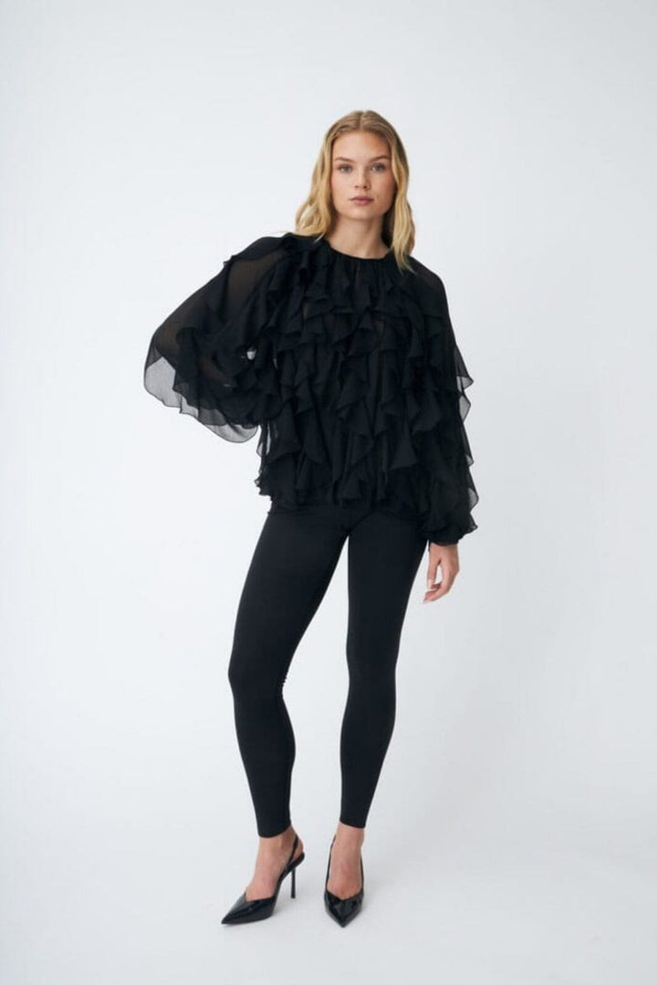 Cras - Rya Blouse C524 - 9999 Black Bluser 