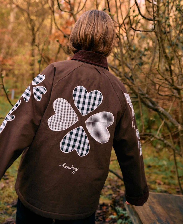 Sissel Edelbo - Lillibeth Jacket Se 2024 - Checked Brown