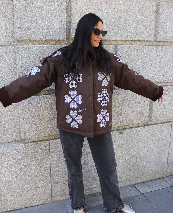 Sissel Edelbo - Lillibeth Jacket Se 2024 - Checked Brown