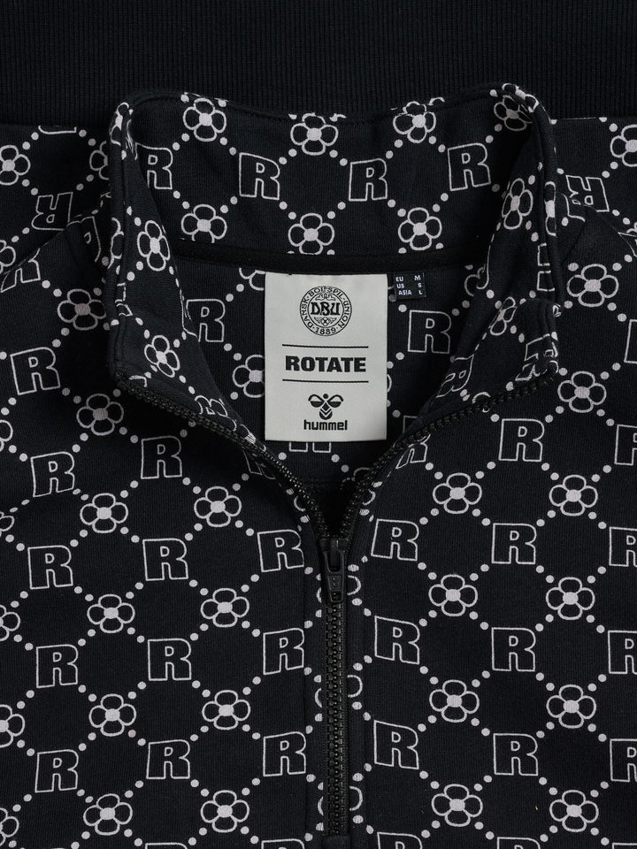 DBU x Rotate - 232035 Oversized Halfzip 70051 - 2001 Black Sweatshirts 
