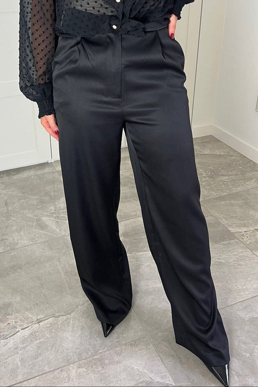 Dear Molly - Classic Pants 144829B - Black Bukser 