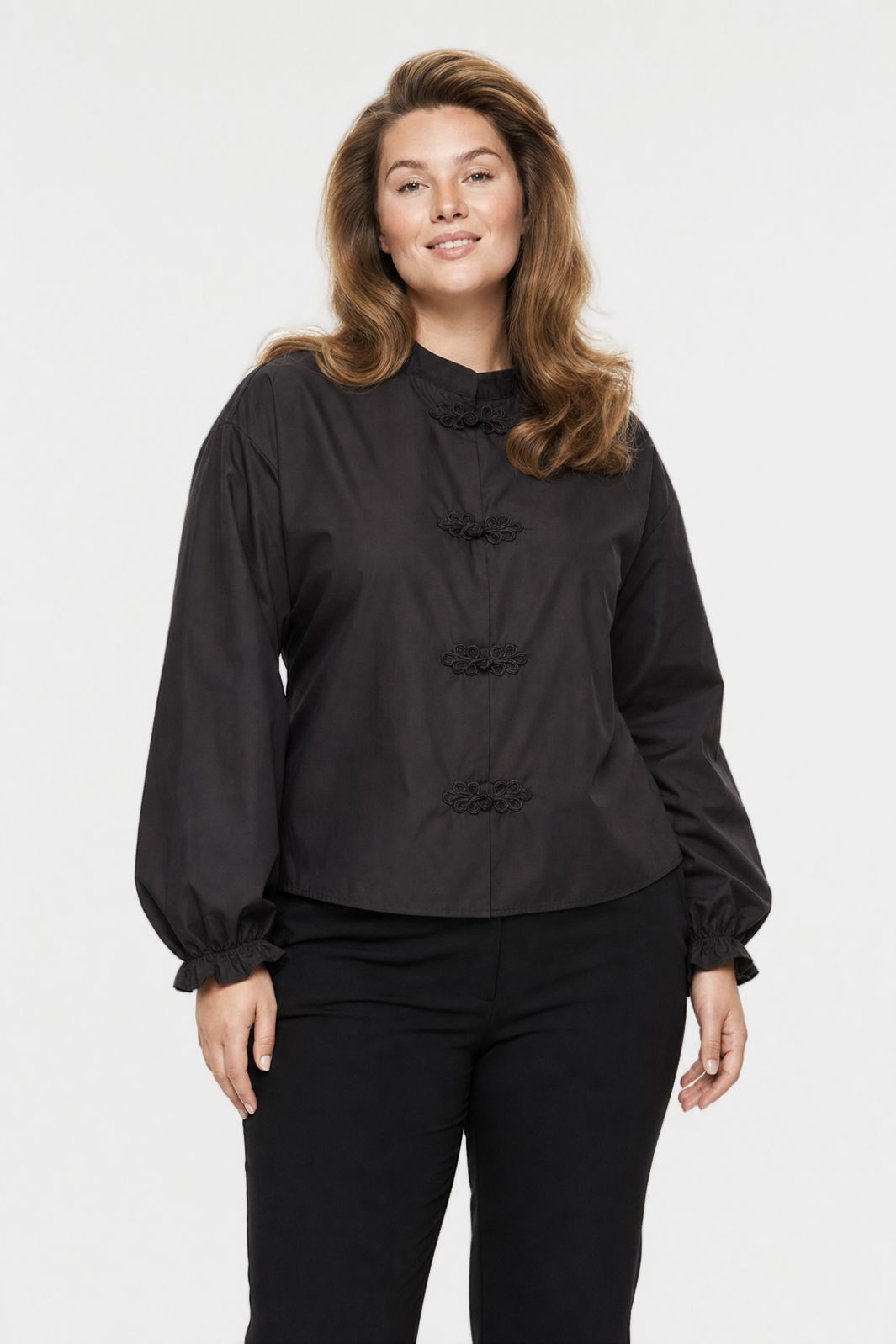 Dear Molly - Jill Skjorte Skjorte Ch169989c - Sort - M