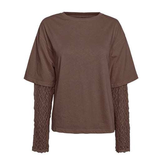 Dear Molly - Karen Blouse - Brown Bluser 