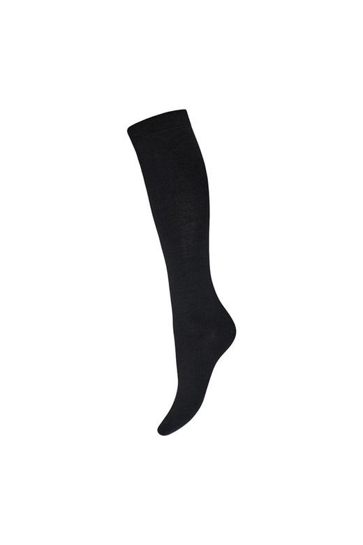 Decoy - Knee High Cotton 20220-0 - 1100 - Sort Strømper 