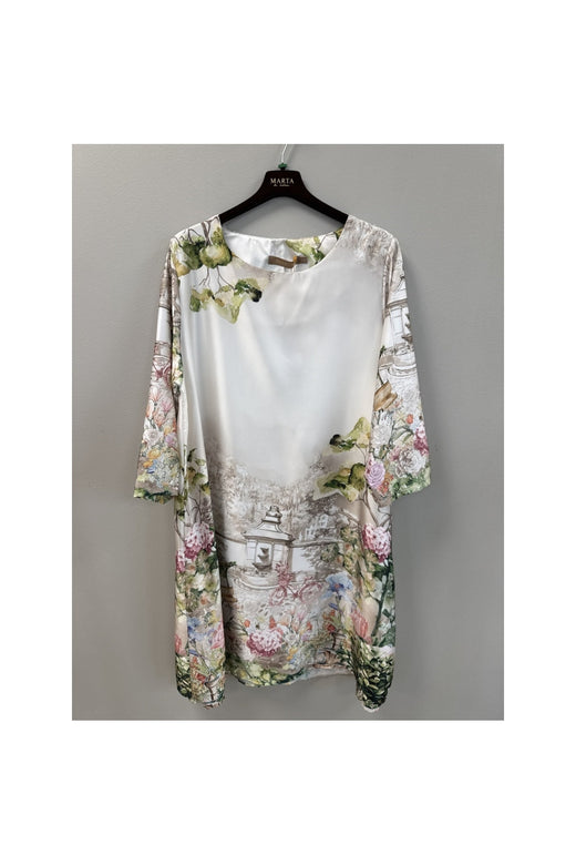 Marta Du Chateau - Mdcfabiana Dress 7872 - Panna