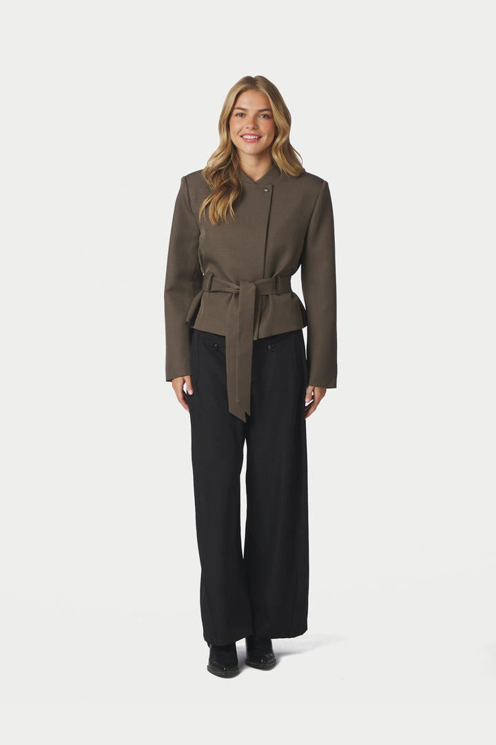 Neo Noir - Kailyn Structure Blazer 170264 - 306 - Dusty Brown