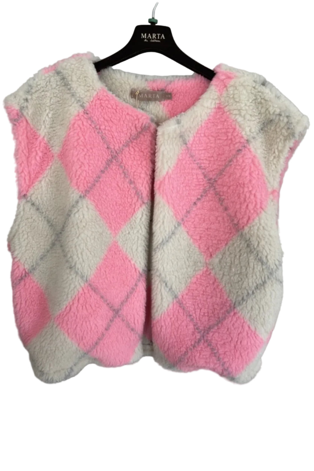 Marta Du Chateau - Mdcpam Vest 26801 - Beige/Rose