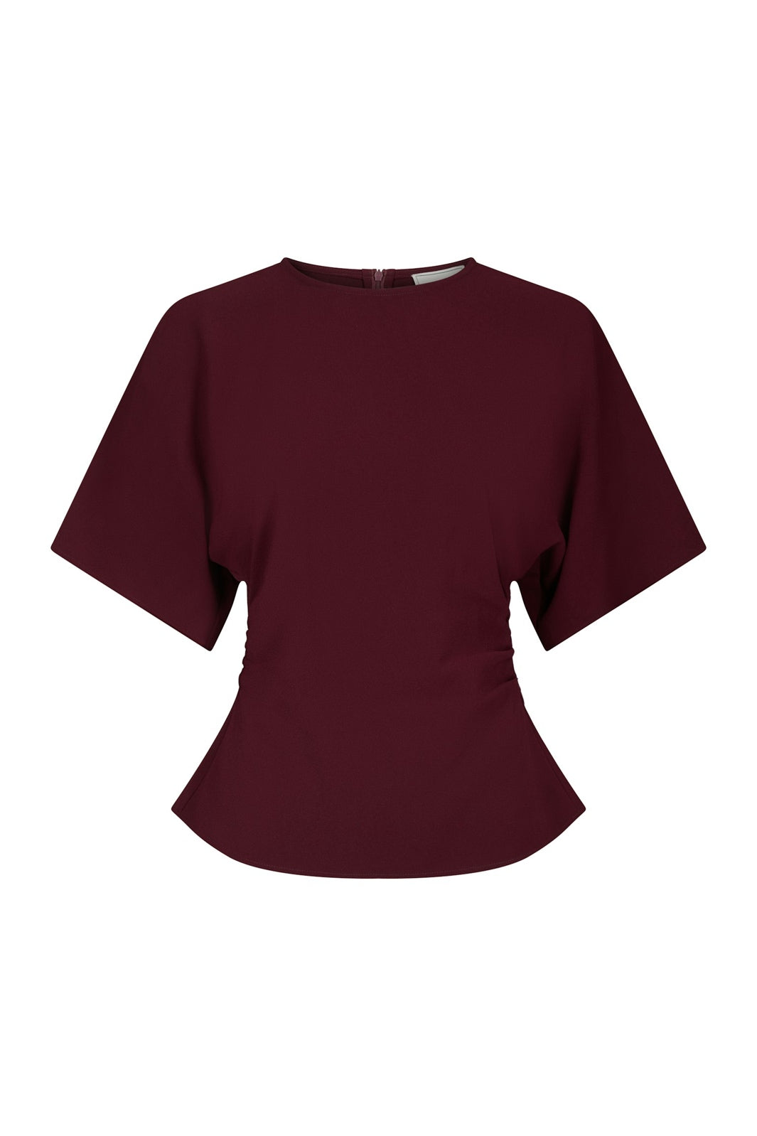 Neo Noir - Miriel Drape Blouse 170119 - 182 - Plum