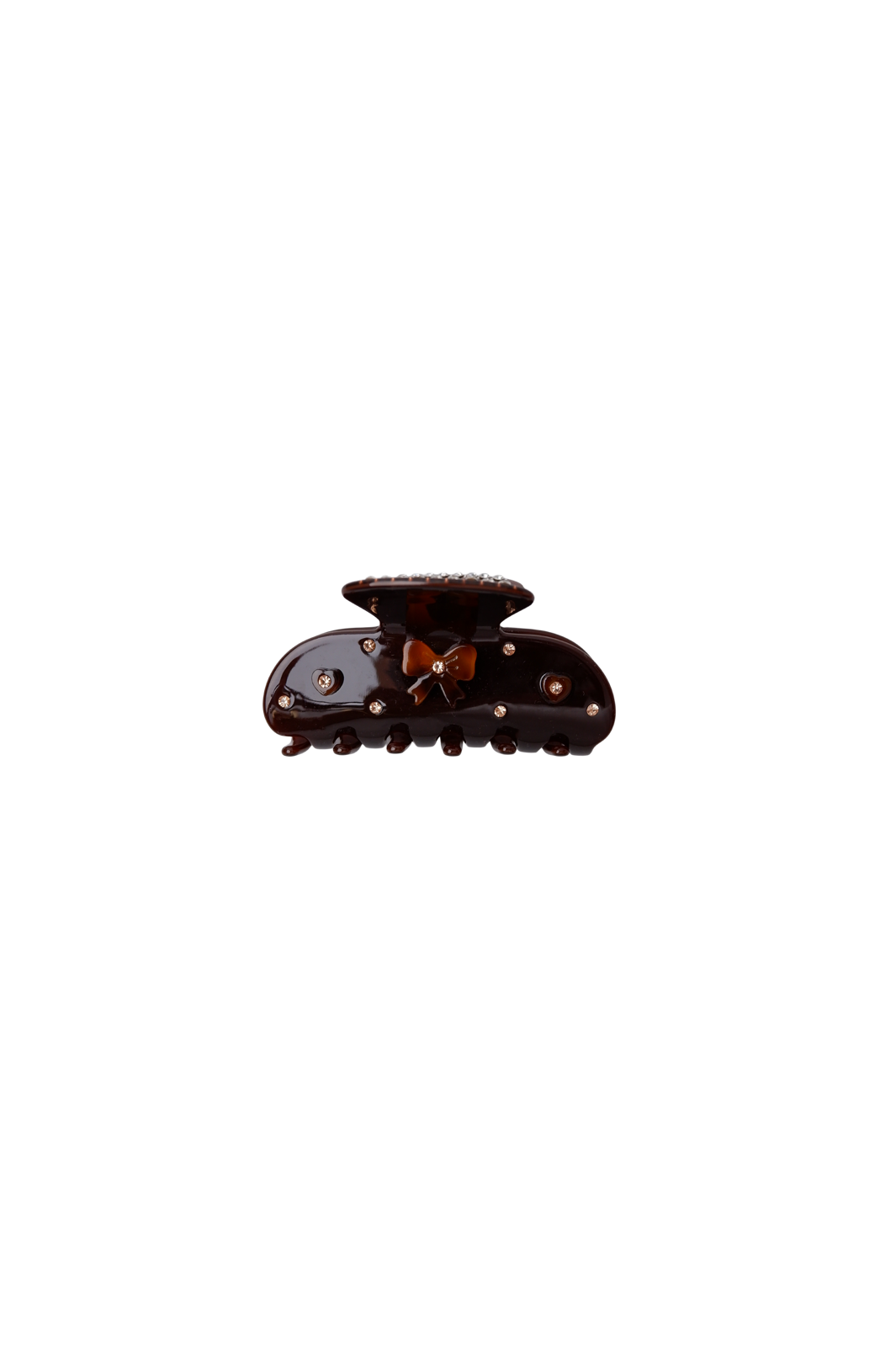 Black Colour - Bcdona Hair Claw 6060 - Coffee