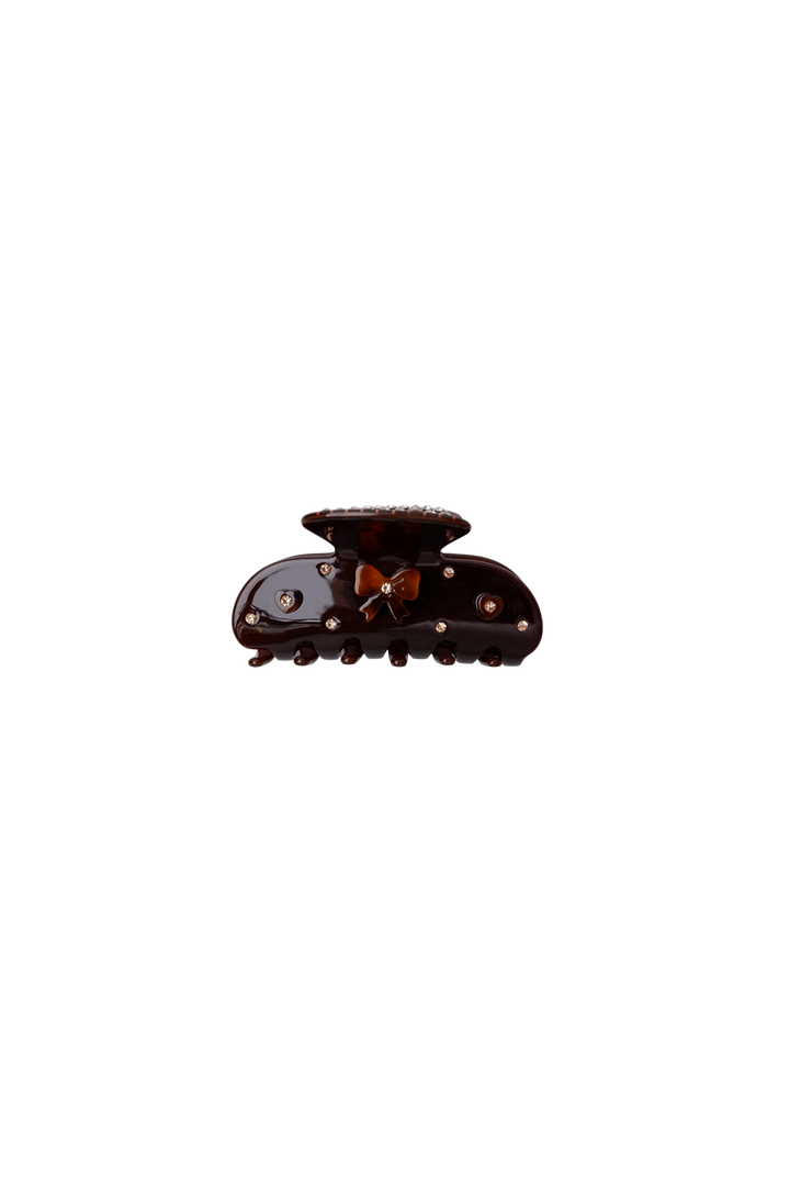 Black Colour - Bcdona Hair Claw 6060 - Coffee