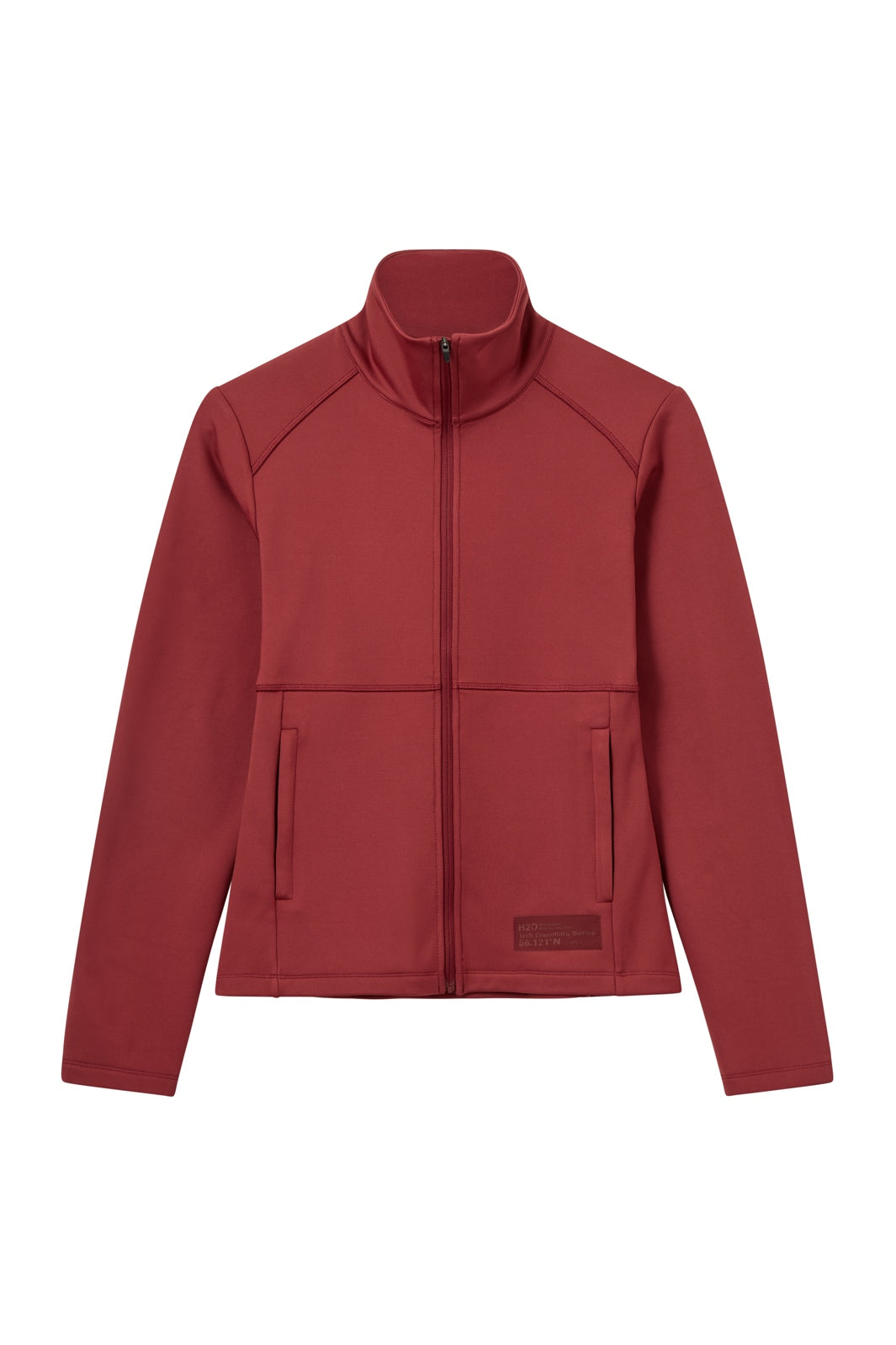 H2O - Birkholm Essential Midlayer Woman Full Zip 101070 - 2073 - 2073 Ruby Wine