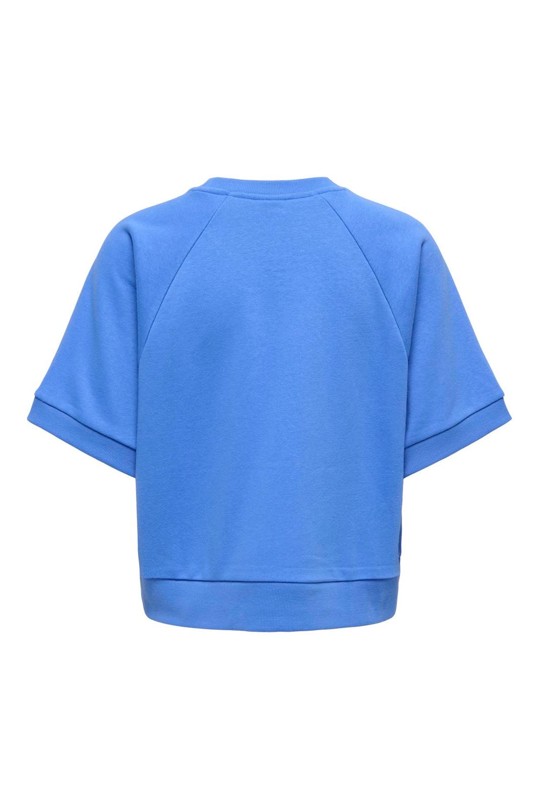 Only - Onlsina S/S O-Neck Terry Emb Swt - 5028261 Ultramarine Girl Club