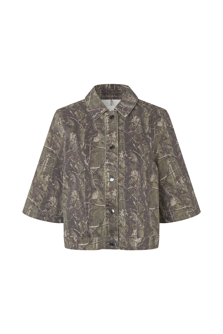 Modström - Cartonmd Print Shirt 59410 - 13070 - Deepwood Camo