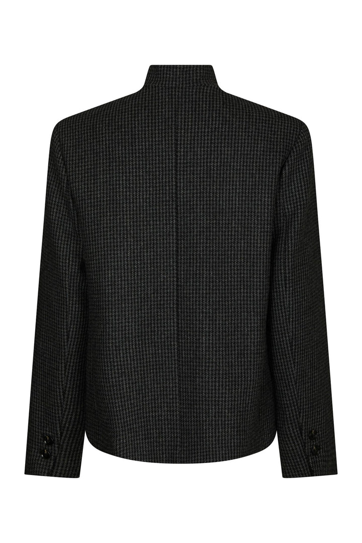 Neo Noir - Paria Check Blazer 170226 - 104 - Dark Grey