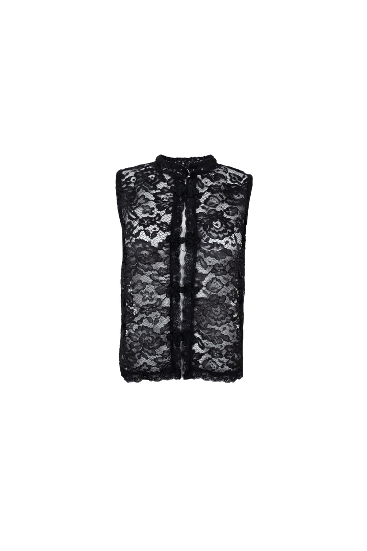 Black Colour - Bcrosa Napoleon Top 41300 - Shirts - Black