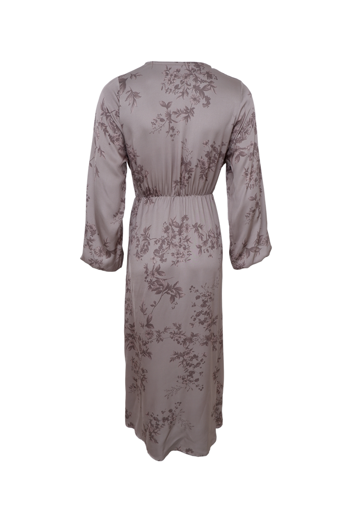 Black Colour - Bcnancy Ls Wrap Dress 41239 - Taupe