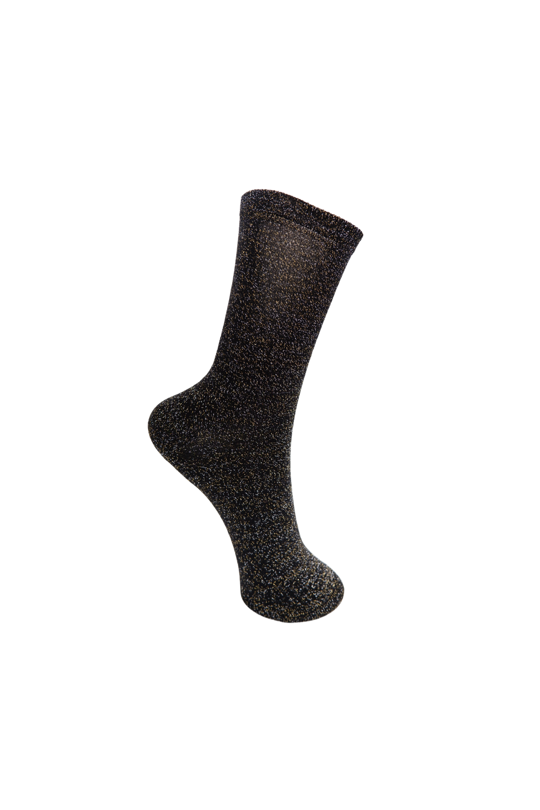 Black Colour - Bclurex Sock 4101 - Black Crystal