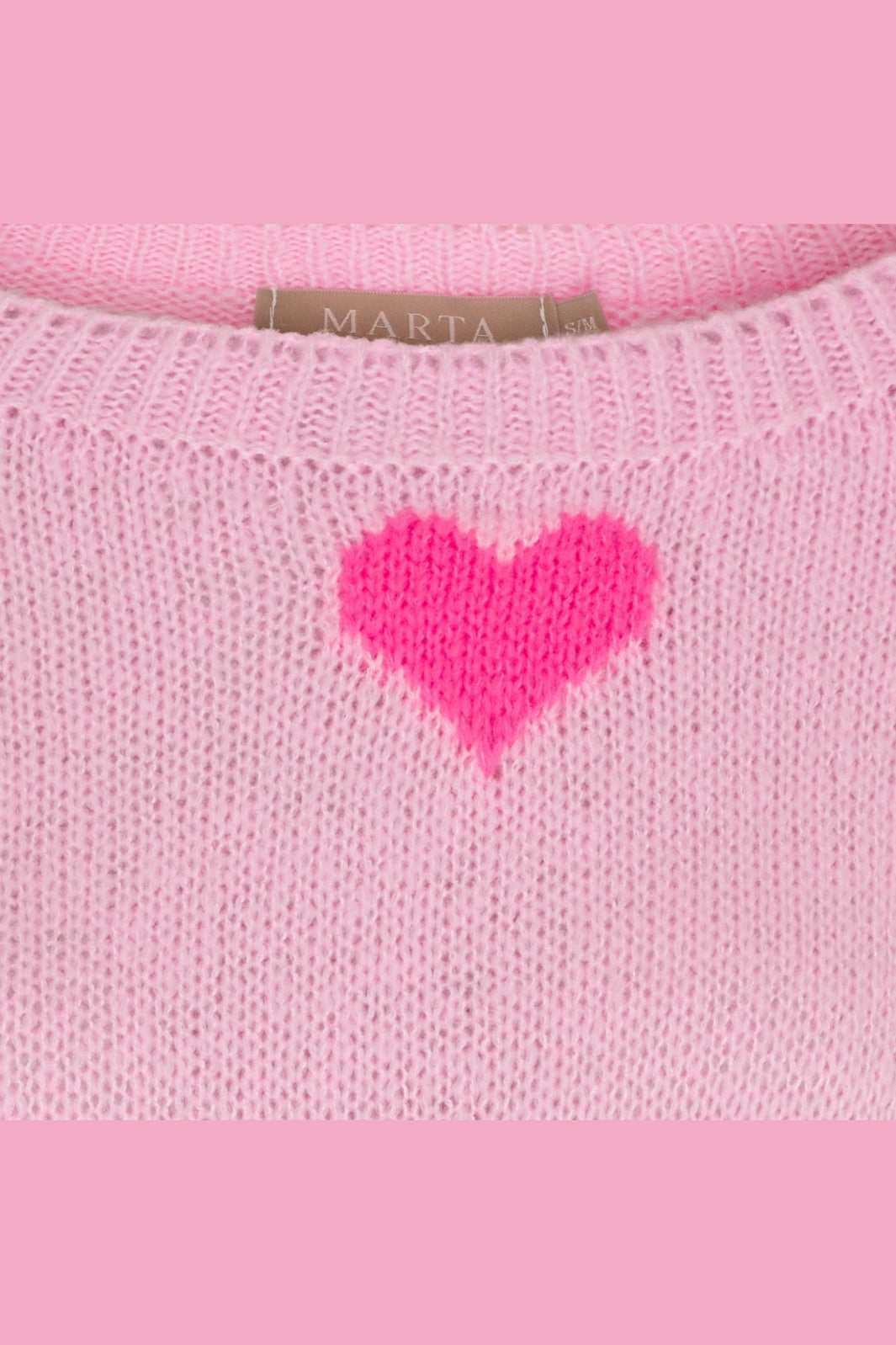 Marta Du Chateau - Mdcclover Knit 9582 - Pink