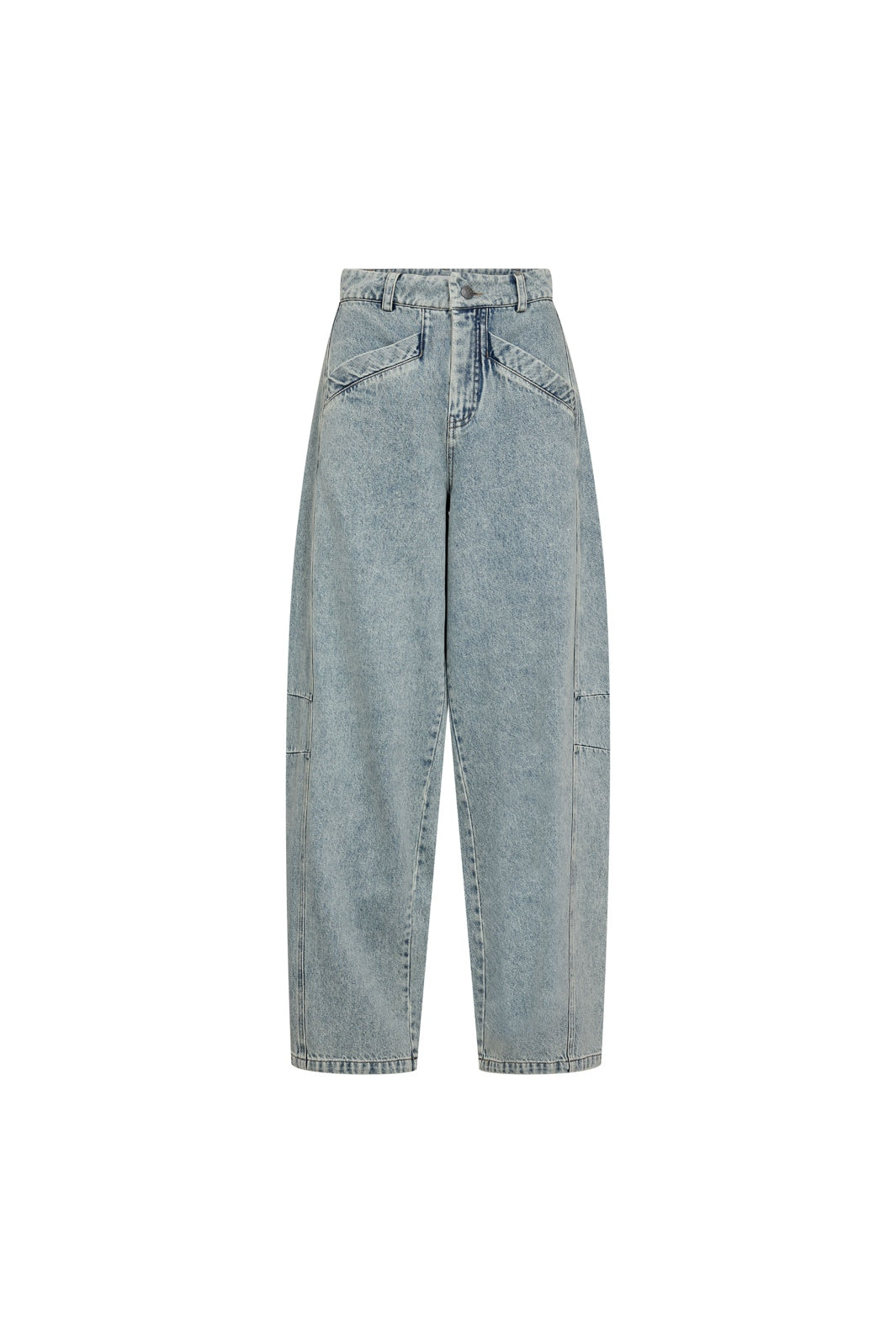Co´Couture - Jacksoncc Barrel Jeans 500801 - 45007 - Bleach Denim