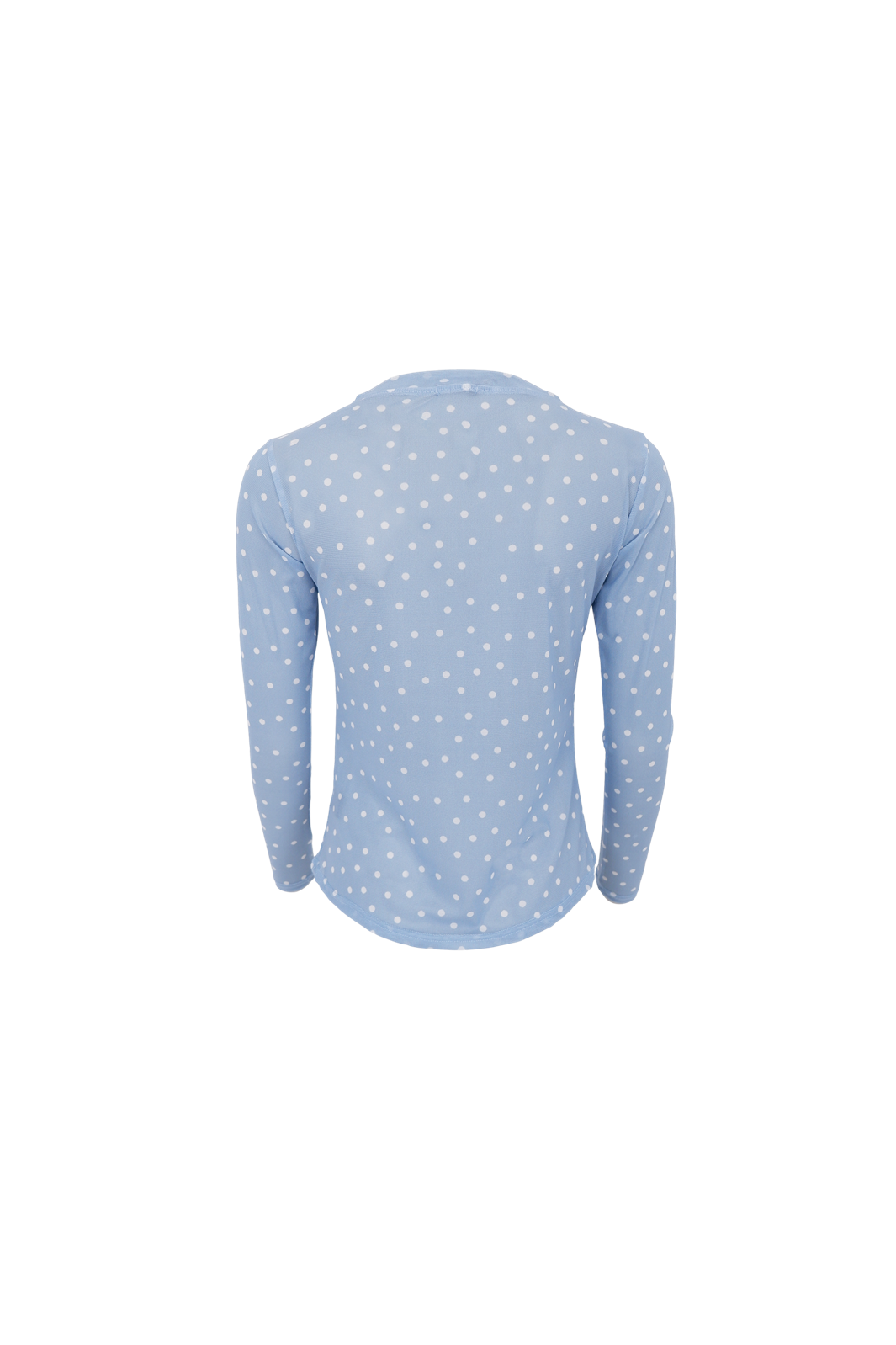 Black Colour - Bcannie Mesh Blouse 3846 - Shirts - Lt. Blue Dot